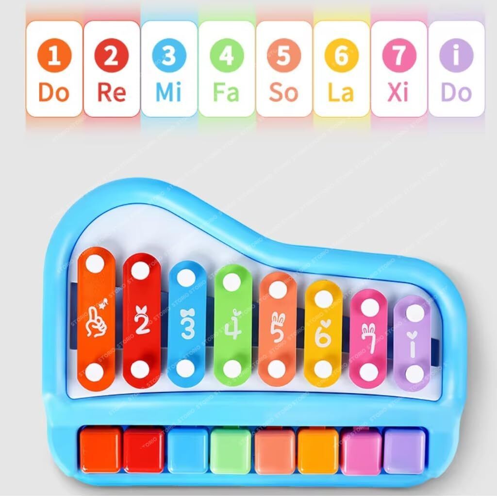 heerwatoys Colorful Musical Piano & Xylophone Toy-picture-13