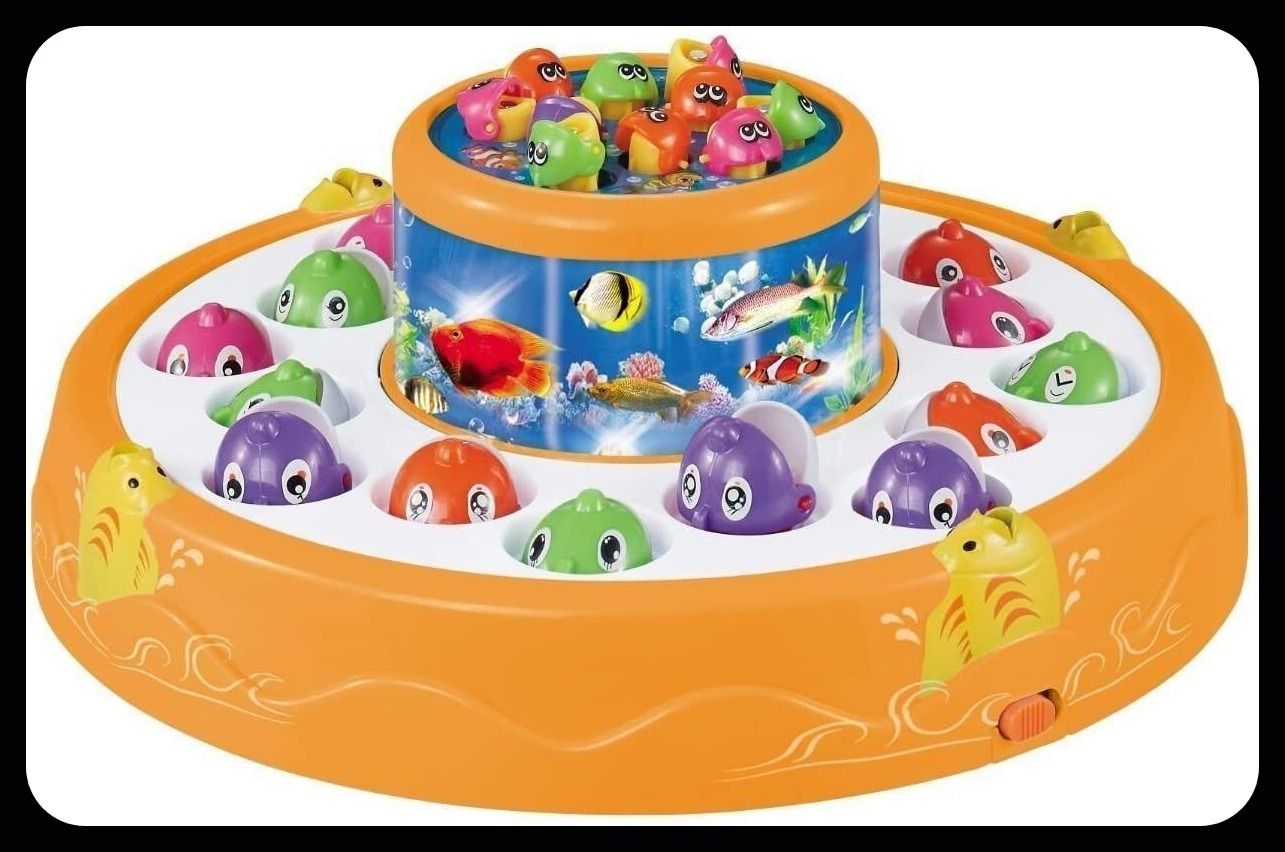saleoff Go Fish Catching Game Big with 26 Fishes and 4 Pods With Music & Lights620-picture-6