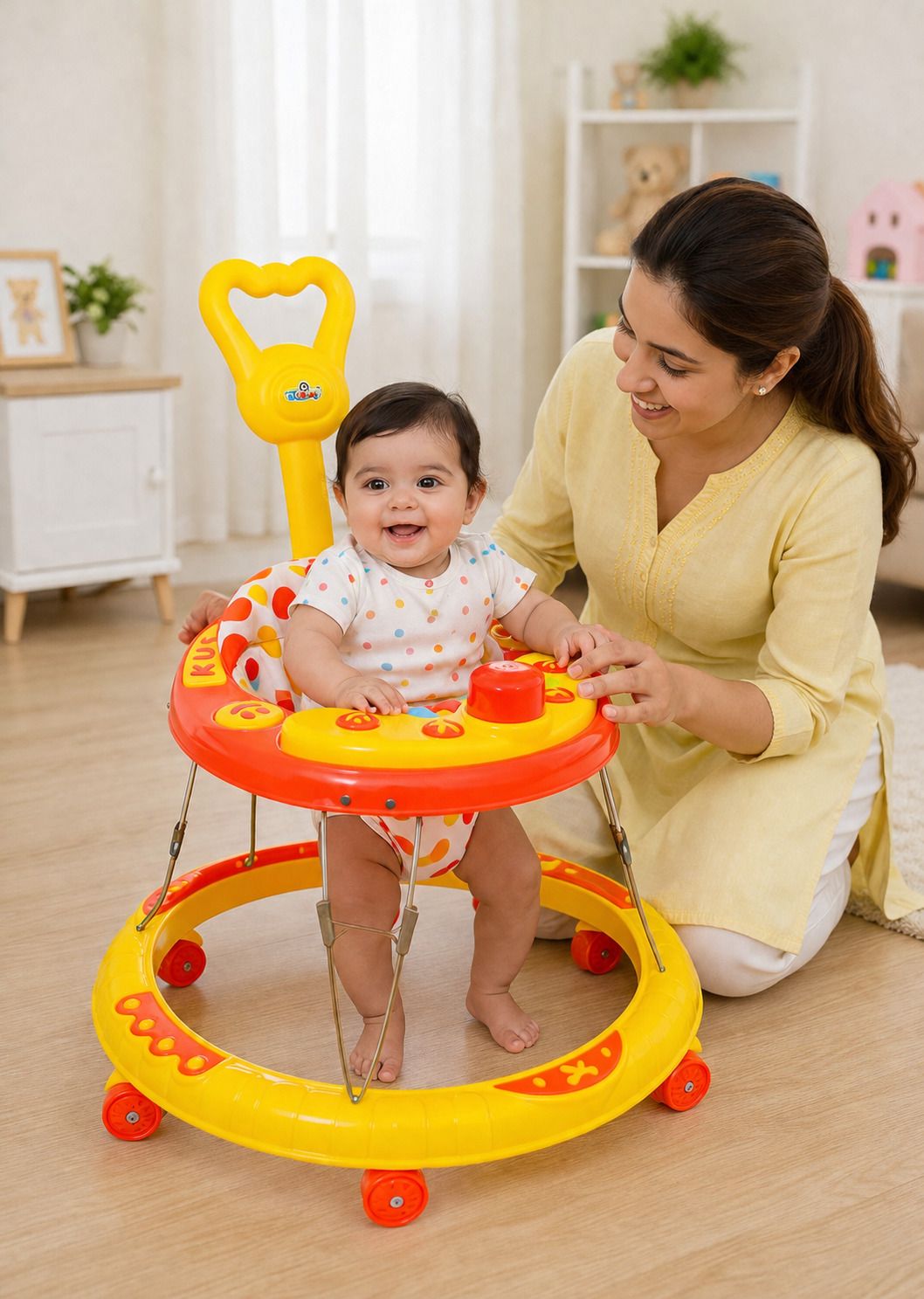 baby tone REDKUSWALKERSIMILE (RED,YELLOW)-picture-26