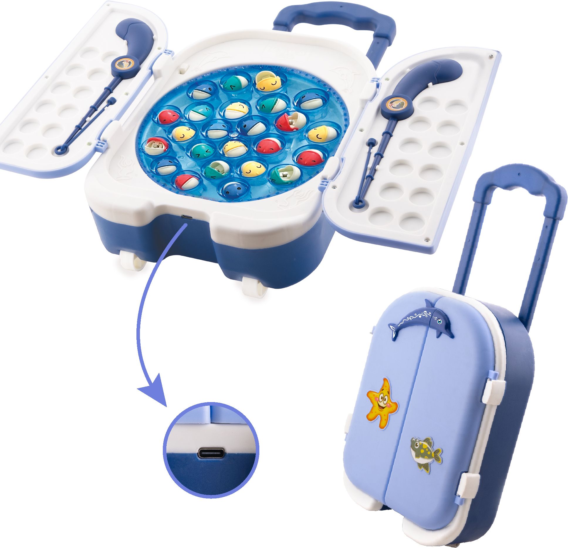 Funny Fishing Game For Kids | Lithium Battery | C-Type Charging | Made in India