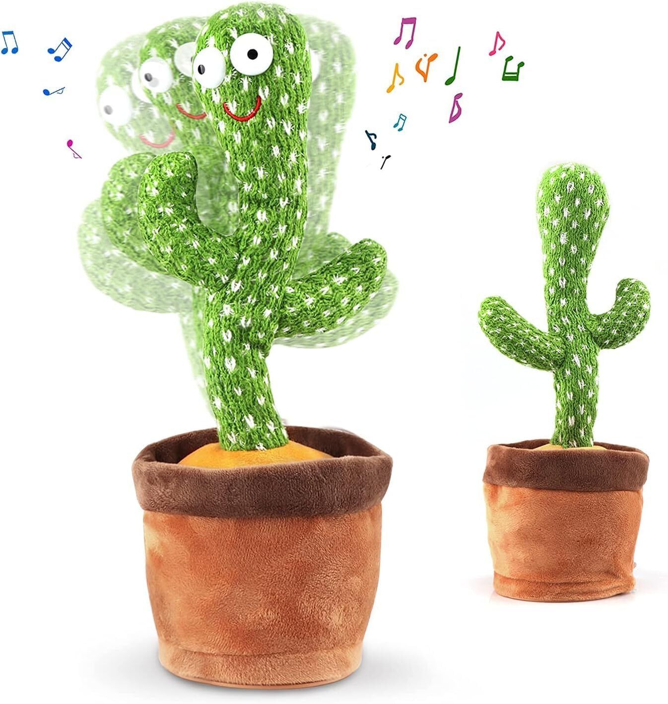 Dancing Cactus Toy for Kids – Talking, Singing, LED, Voice Recording Fun-image-16