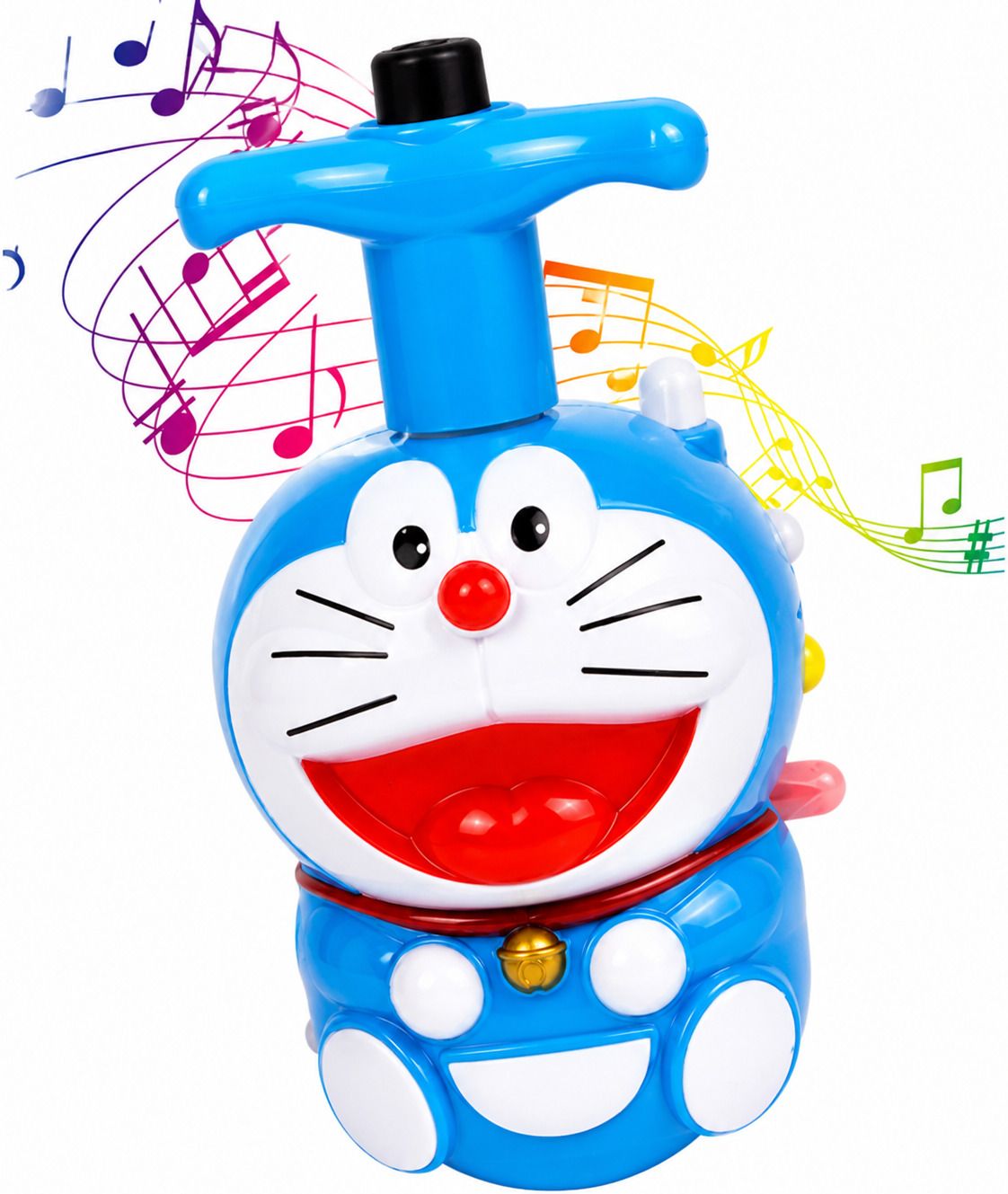 mynzo world Doraemon Spinning Toy with Music & Flashing Lights for Kids-picture-15