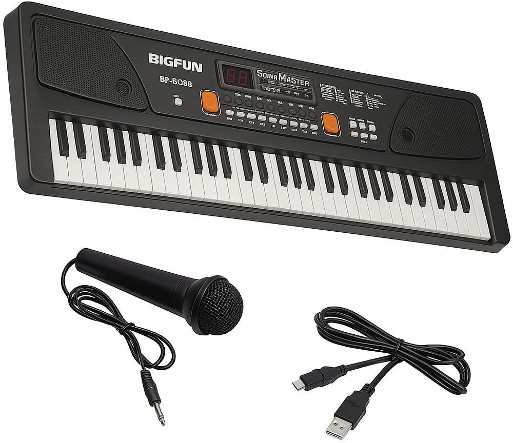 61-Key Musical Piano Keyboard for kids