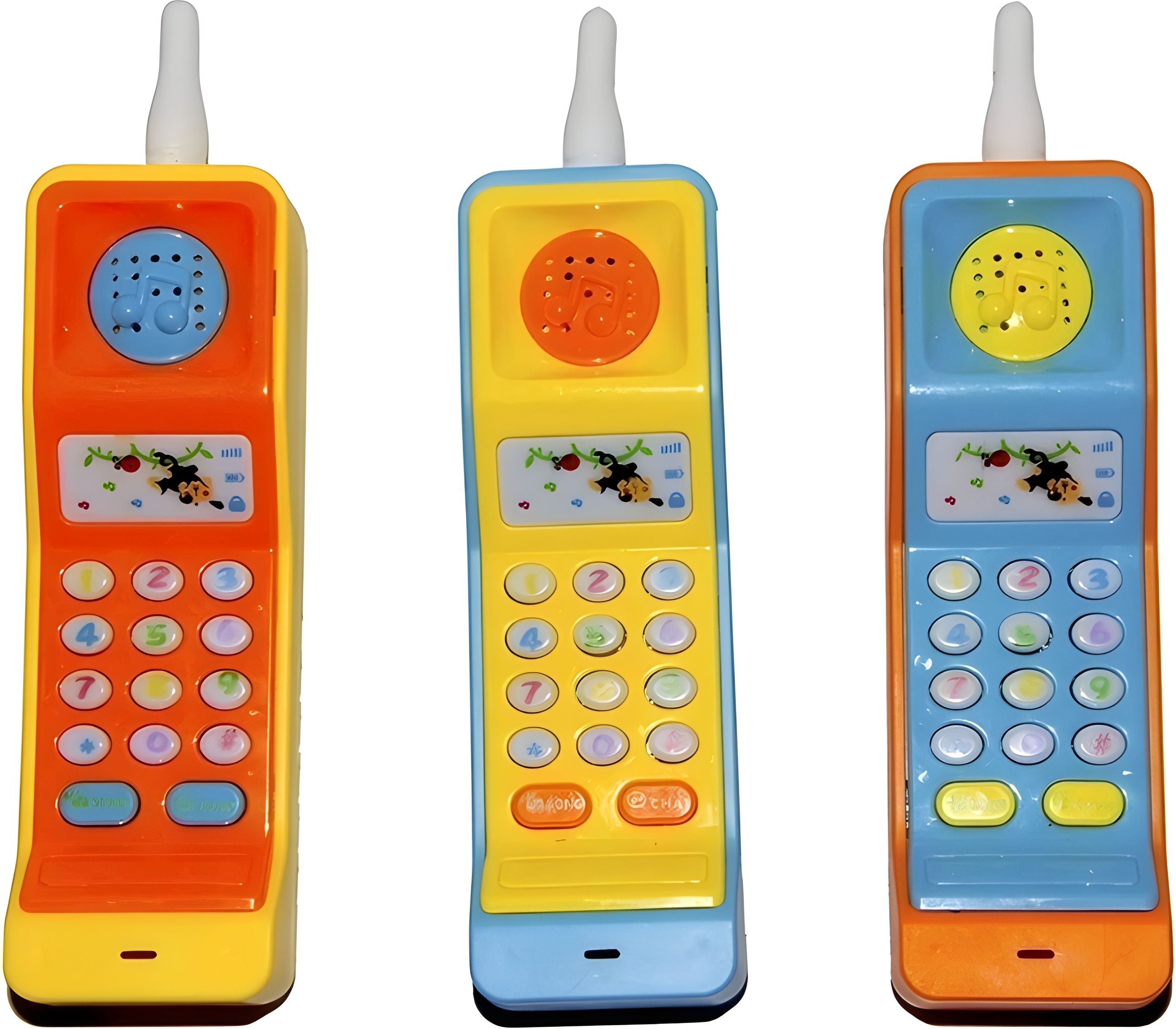 Smart Phone Cordless Feature Toys Mobile for Musical Toys for Kids Smart