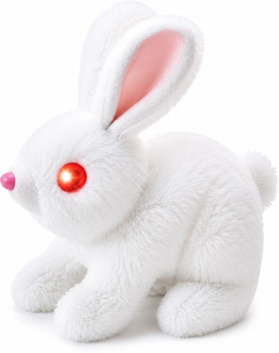 LED Jumping Rabbit Toy for Kids | Battery Operated Moving Bunny Toy-image-26