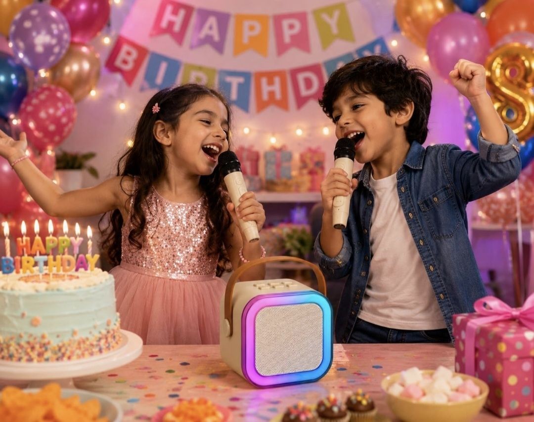 bhawani enterprise Karaoke Portable speaker with mic-picture-12