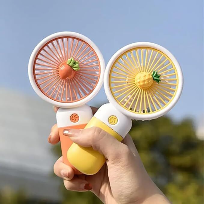 aktoon toys Portable Fan Rechargeable – USB Charging Hand Fan Pack of 1-picture-13