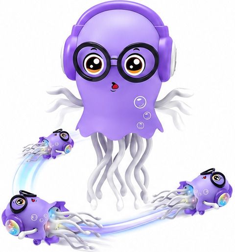 shrinath Dancing Jelly Fish Toy For Kids Included 3pce AAA battery-picture-3