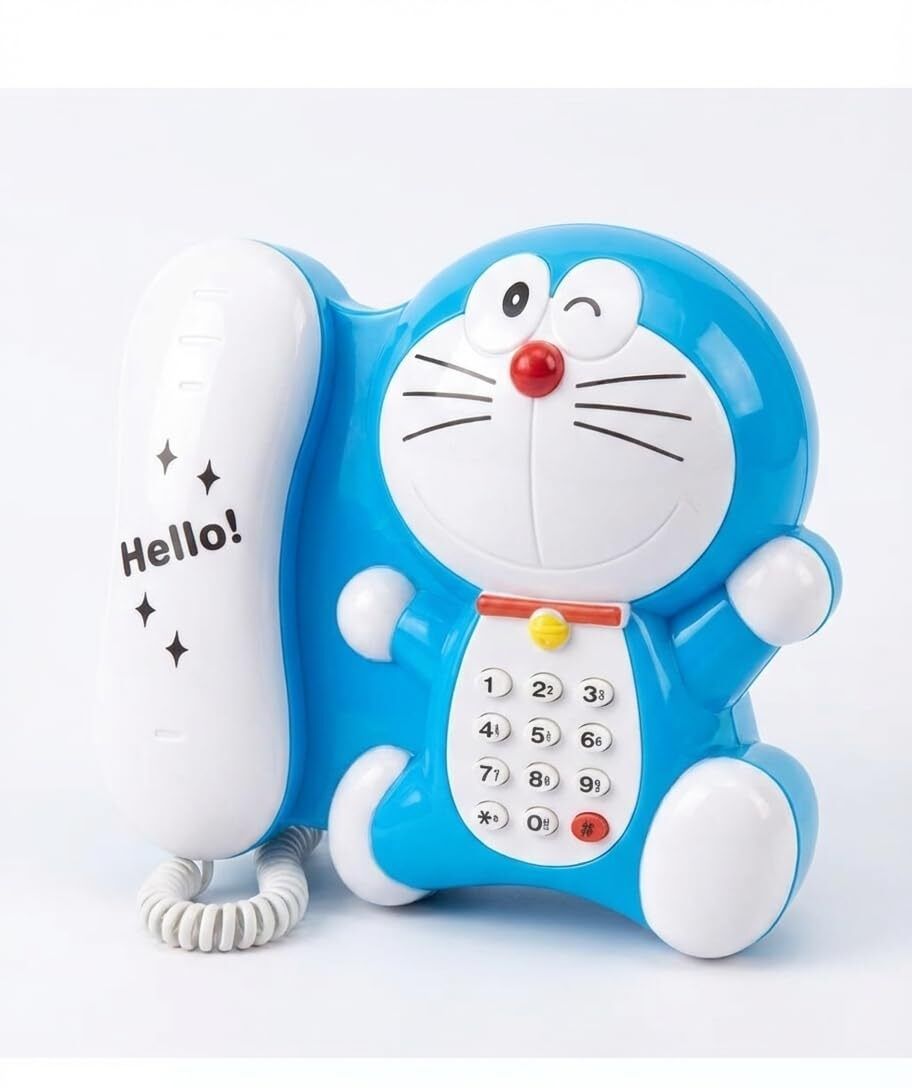 Doraemon Mini Phone Musical Toy for Kids | Cartoon Toy Telephone with Fun Music-image-49