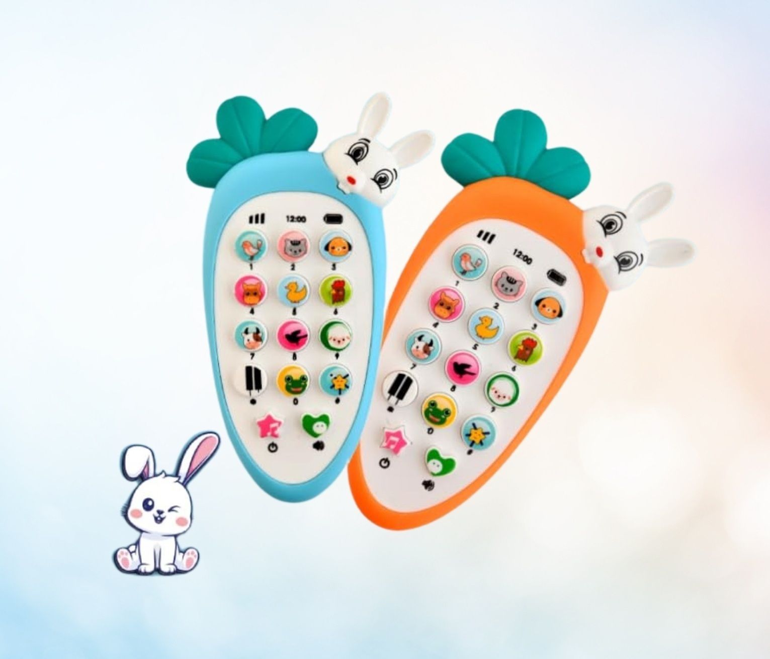 nkl Smart Kids Rabbit Phone, Musical Sound Toys, Best Gift For Kids_219-picture-18