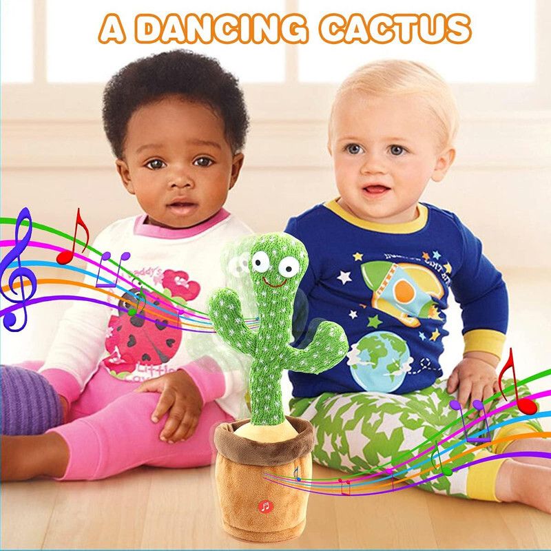 saleoff Dancing Talking Cactus Plush Toy, Wriggle, Singing, Repeats What You Say-785-picture-6