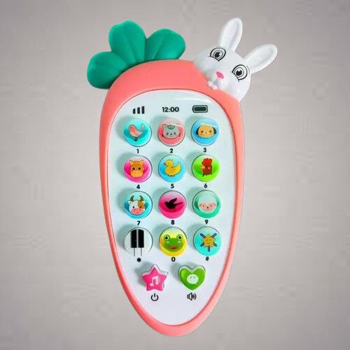 pluspoint Rabbit Phone Kids Phone Small Phone Toy Musical Toys for (pc 1) _W48-picture-22