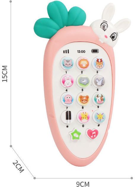 Radish Style Cute Rabbit Face, Ringtones, Lights (Battery Not Including)1