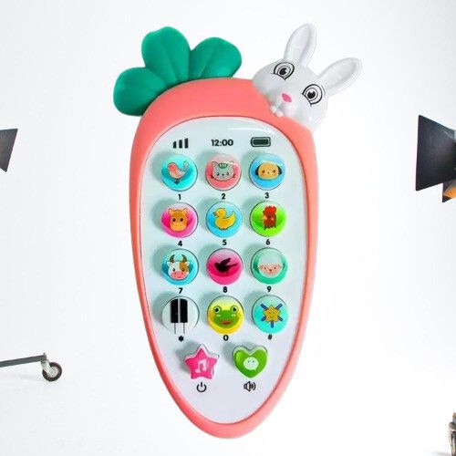 pluspoint Rabbit Phone Kids Phone Small Phone Toy Musical Toys for (pc 1) _TL62-picture-7