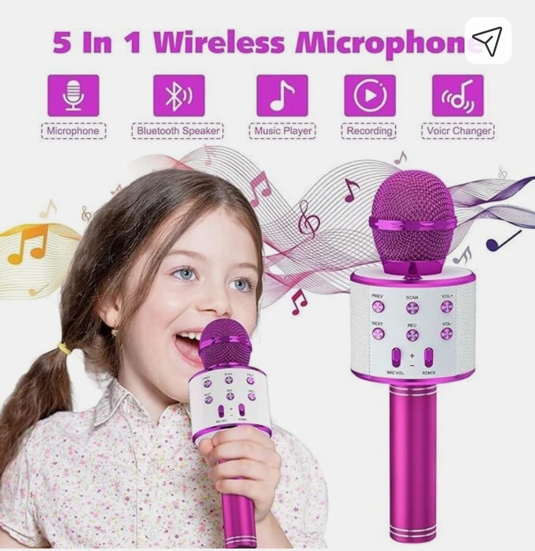 wireless microphone speaker for kids-image-33