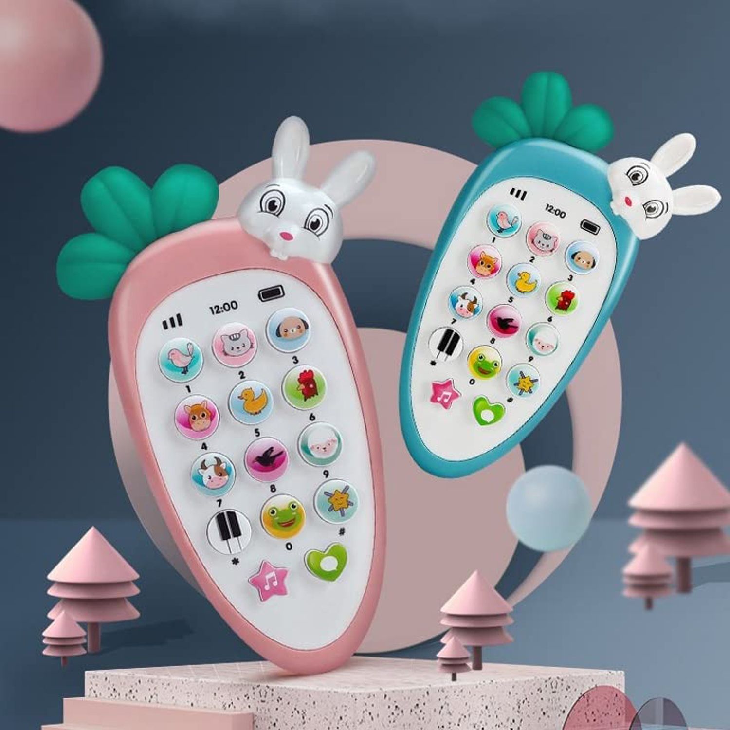 Smart Phone Mobile Phone for Kids Musical Toys-image-18