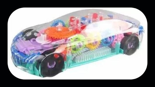 saleoff Transparent Musical Concept Racing Car with 3D Flashing LED Lights for Kids-122-picture-4