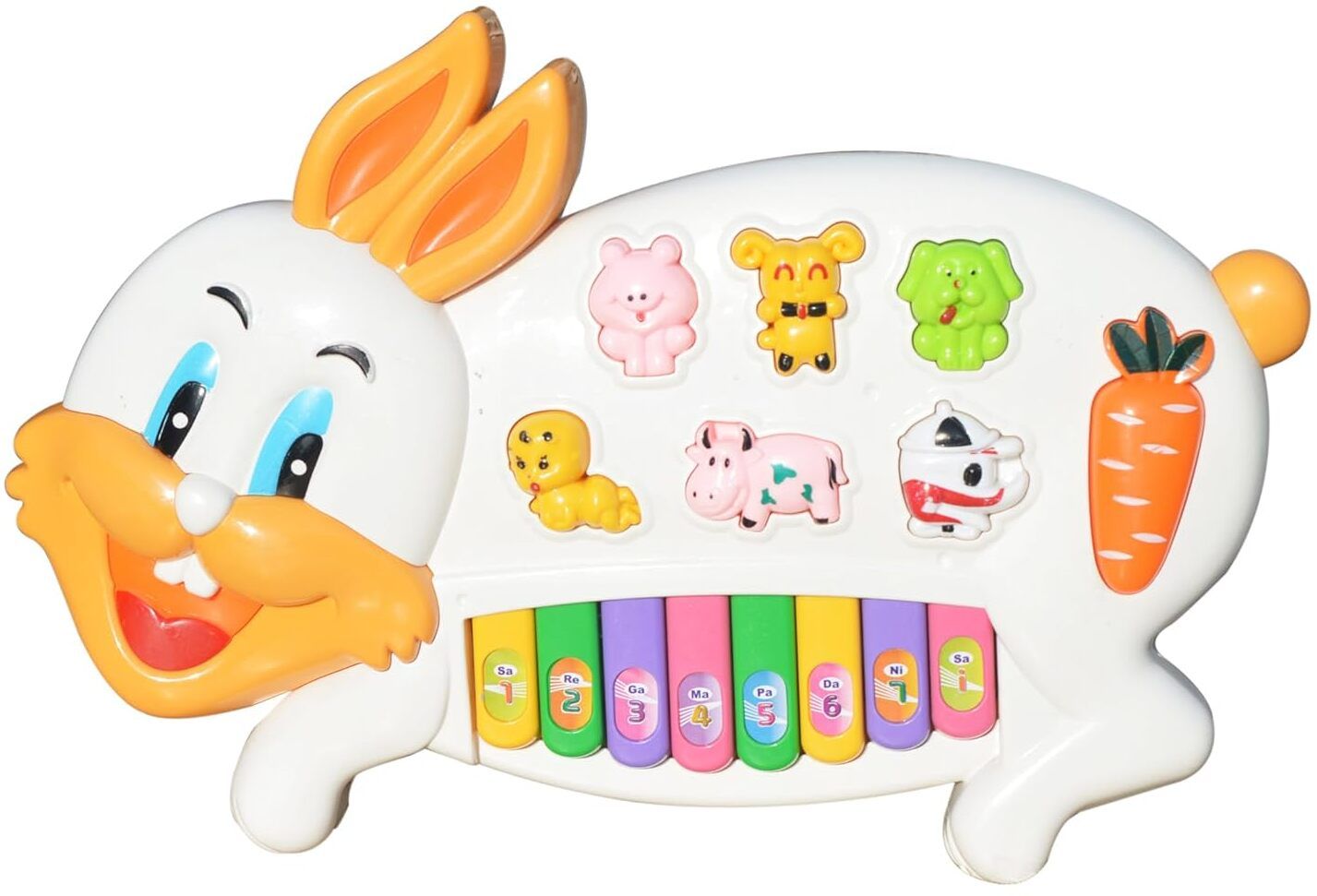 vigrati enterprise Musical Rabbit Piano With Flashing Light Toy Gift For Kids-picture-43