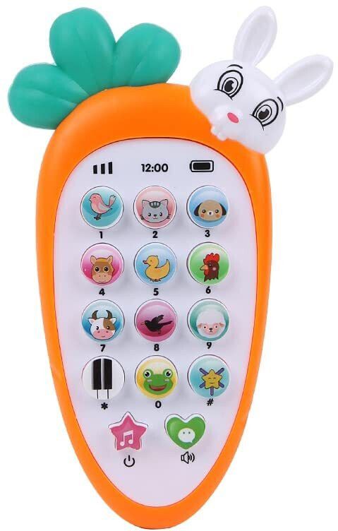 Phone soft and colorful button musical rabbit phone for kids-image-22