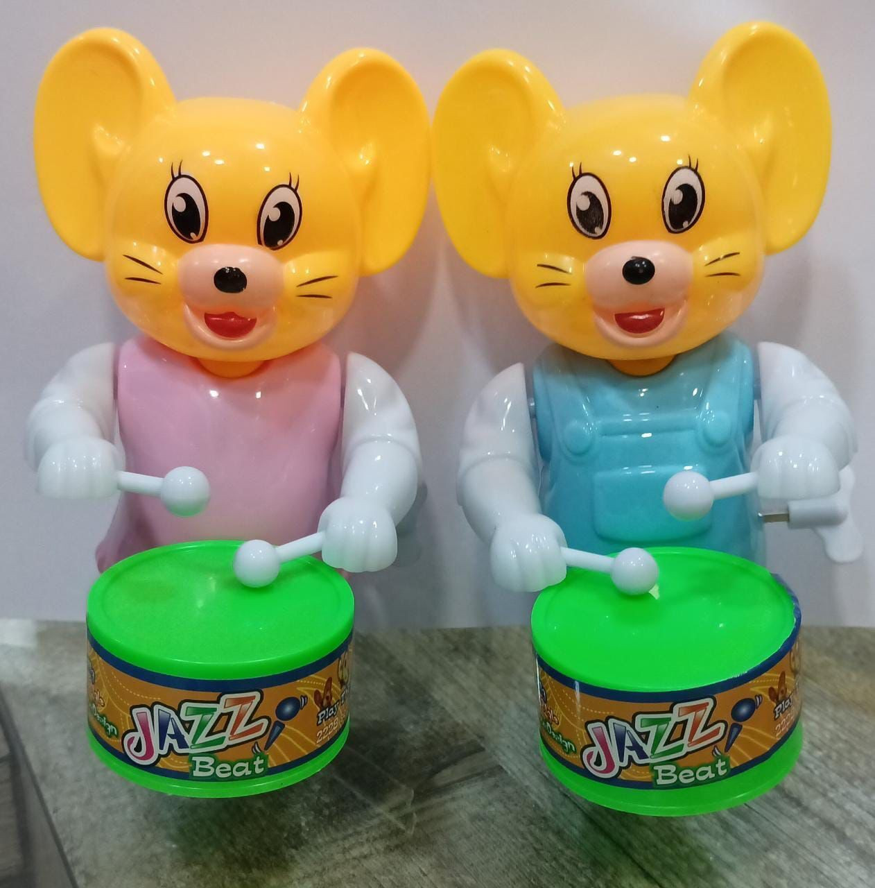 rs toys TOYS Funny Key-Operated Drummer Toy with Drumming and Dancing Action for.Kids image 1
