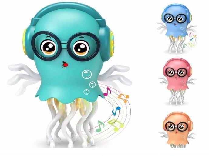 Electric Jelly Fish Toy with Music | Battery Operated Toy for Boys & Girls-image-14