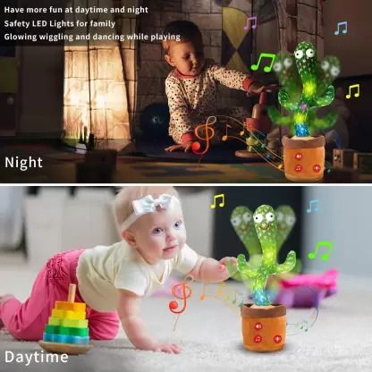 saleoff Dancing Talking Cactus Plush Toy, Wriggle, Singing, Repeat What You Say-639-picture-2