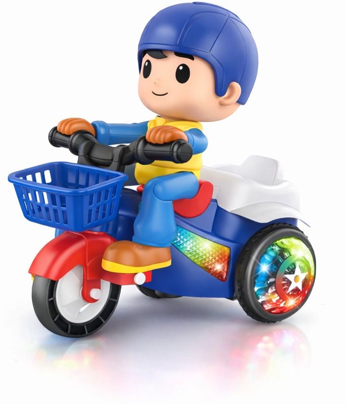 360 DEGREE STUNT TRICYCLE WITH LIGHT & MUSIC-image-11