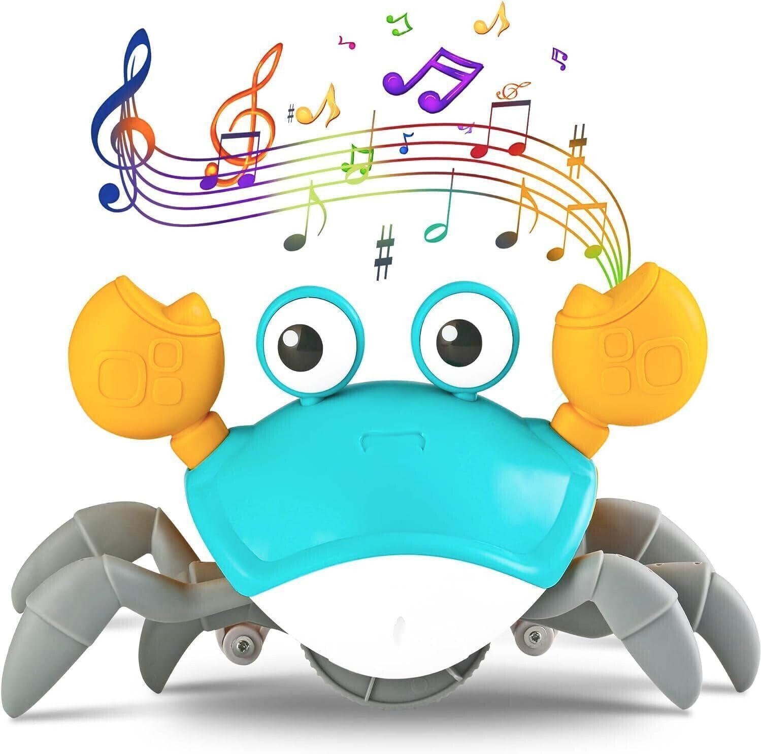 360 Moving & Crawling Crab for Kids |For Early Walking & Tummy Time Toddlers Toy-image-36