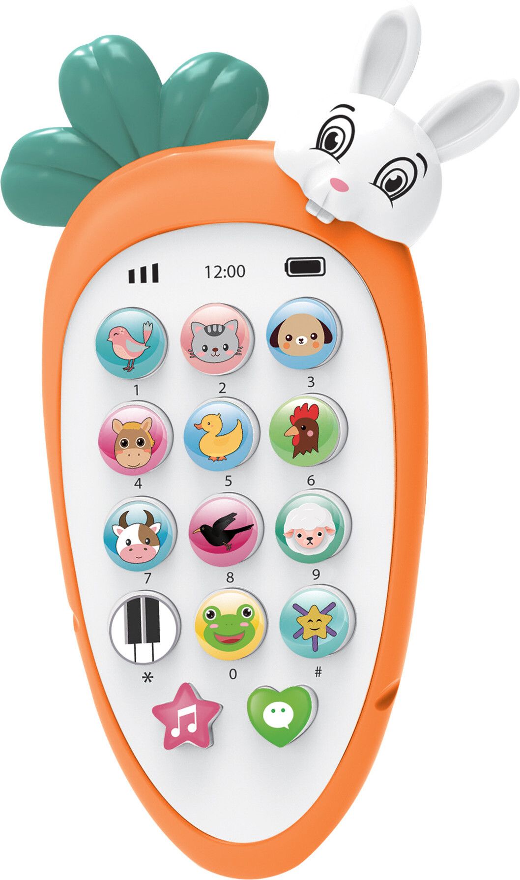 Bunny Musical Mobile Phone - Orange-image-12