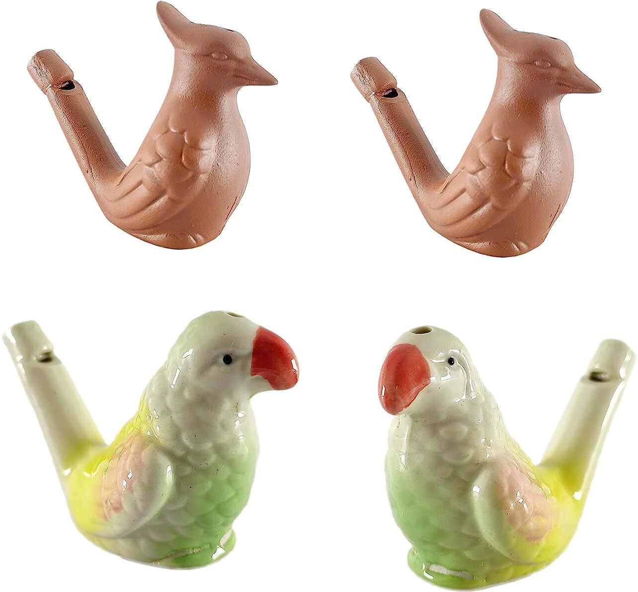 kishore collection Bird Whistle – 4 Pieces- Clay & Ceramic Early Educational Toy for kids-picture-23
