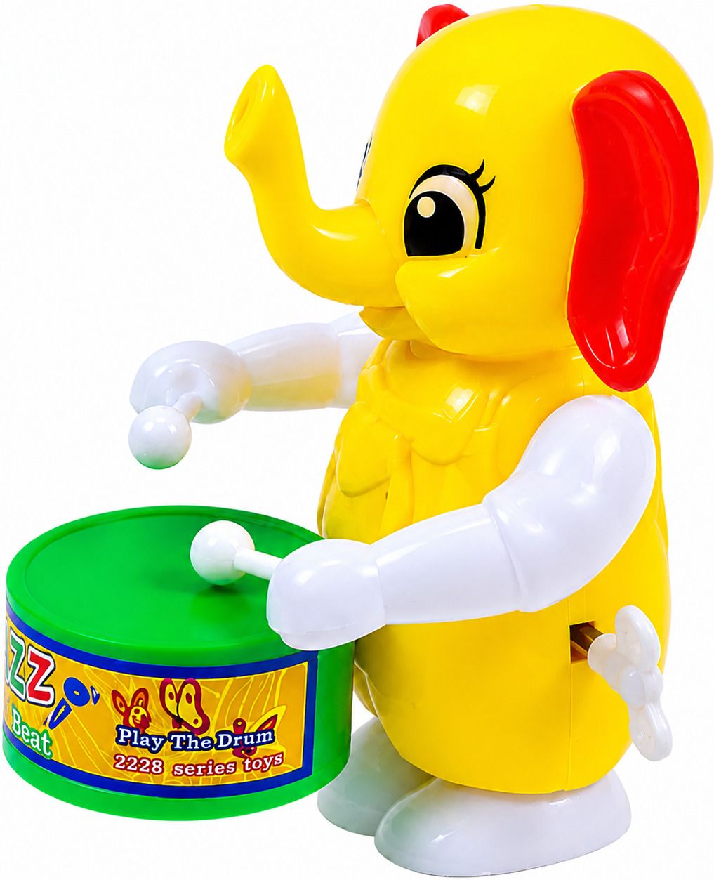 adtoo Elephant Drum Toy for Kids Wind Up Key Moving Drummer Toy-picture-15