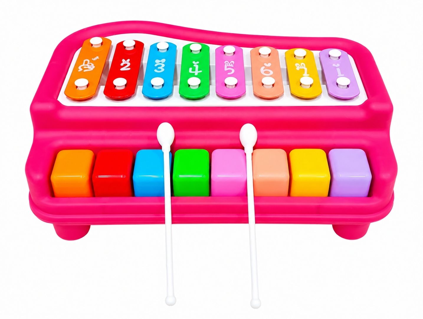 2-in-1 Musical Piano Xylophone Toy-image-23