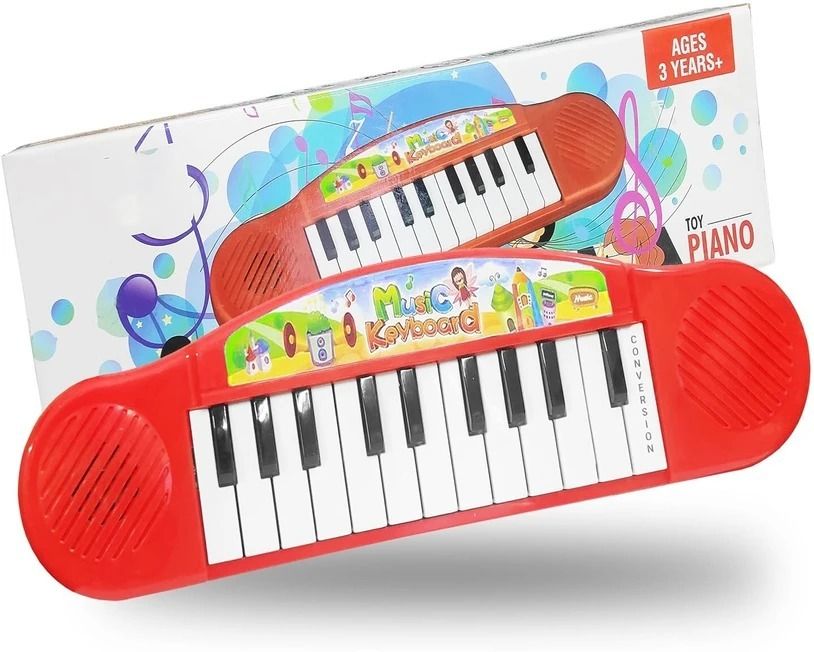 pro girl Piano Keyboard Musical Toy for Kids (Red)-picture-20