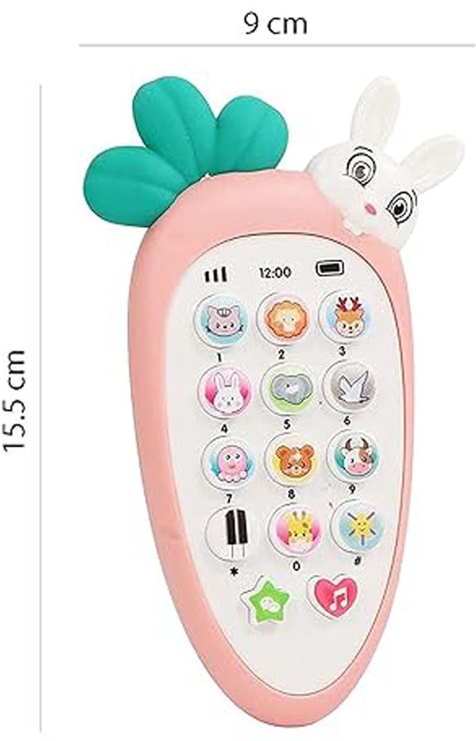 Rabbit Intelligent Baby Cell Phone Mobile Toy for Kids (Multicolor)-image-19