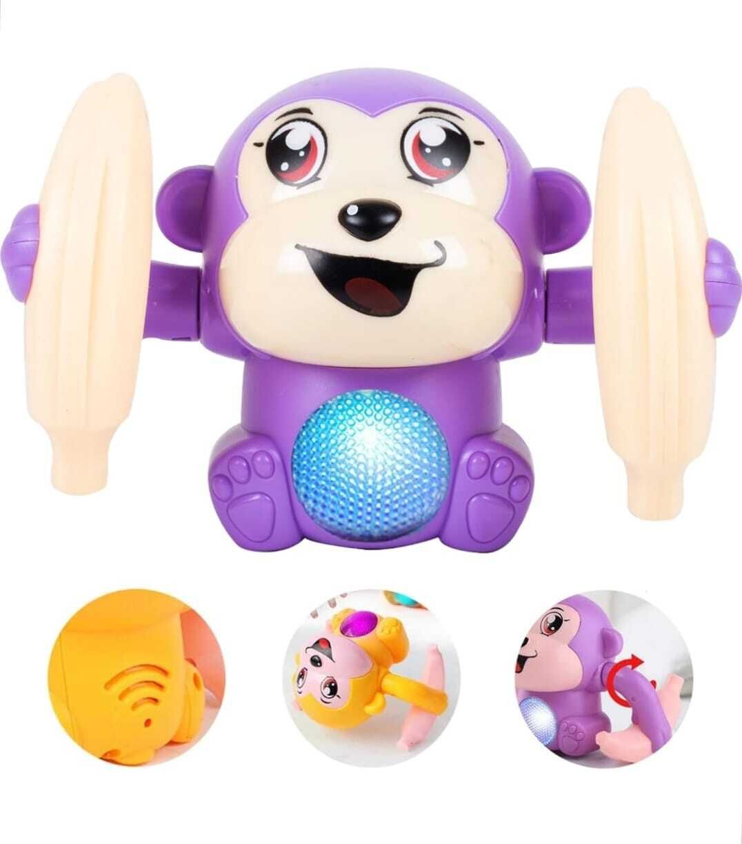 dtoys Baby Monkey Musical Rotating Toy with Lights & Sound Toy for Kids-picture-17
