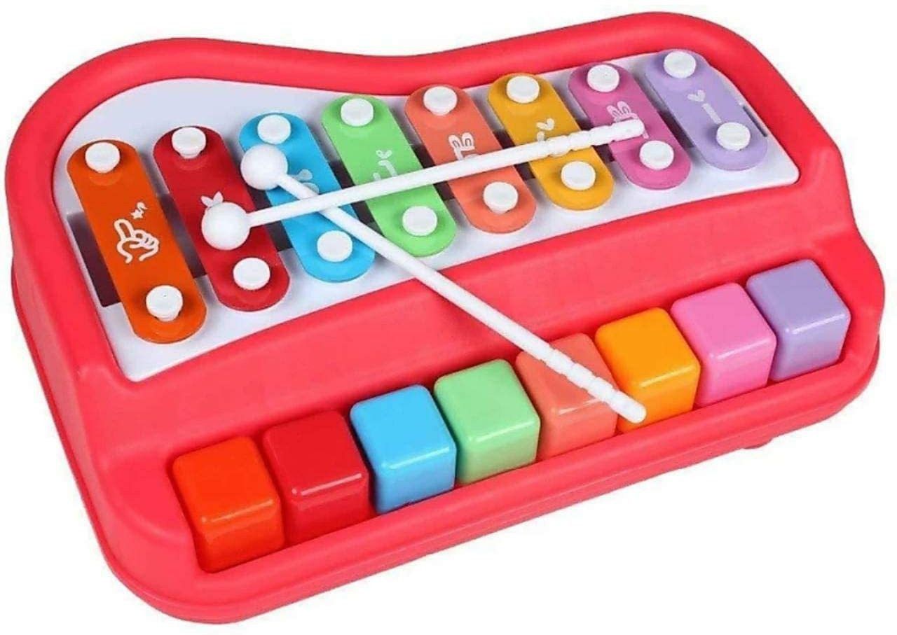 ar kids toys Musical Big Size Multi Keys Xylophone and Piano, Non Toxic-picture-23