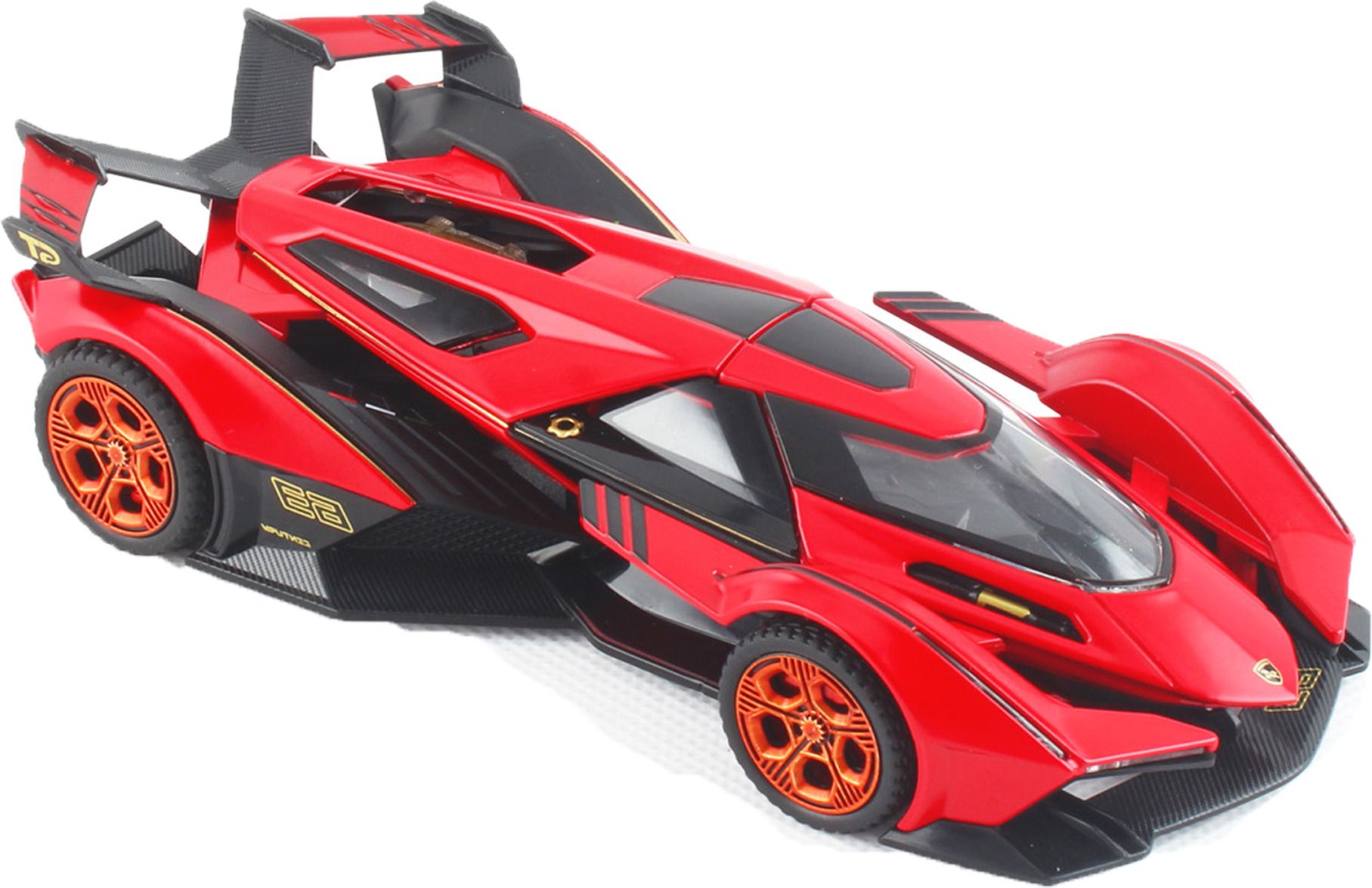 joy junction 1:32 Lamborgini V12 Metal Pullback Toy car with Openable Doors & Light Music-picture-23