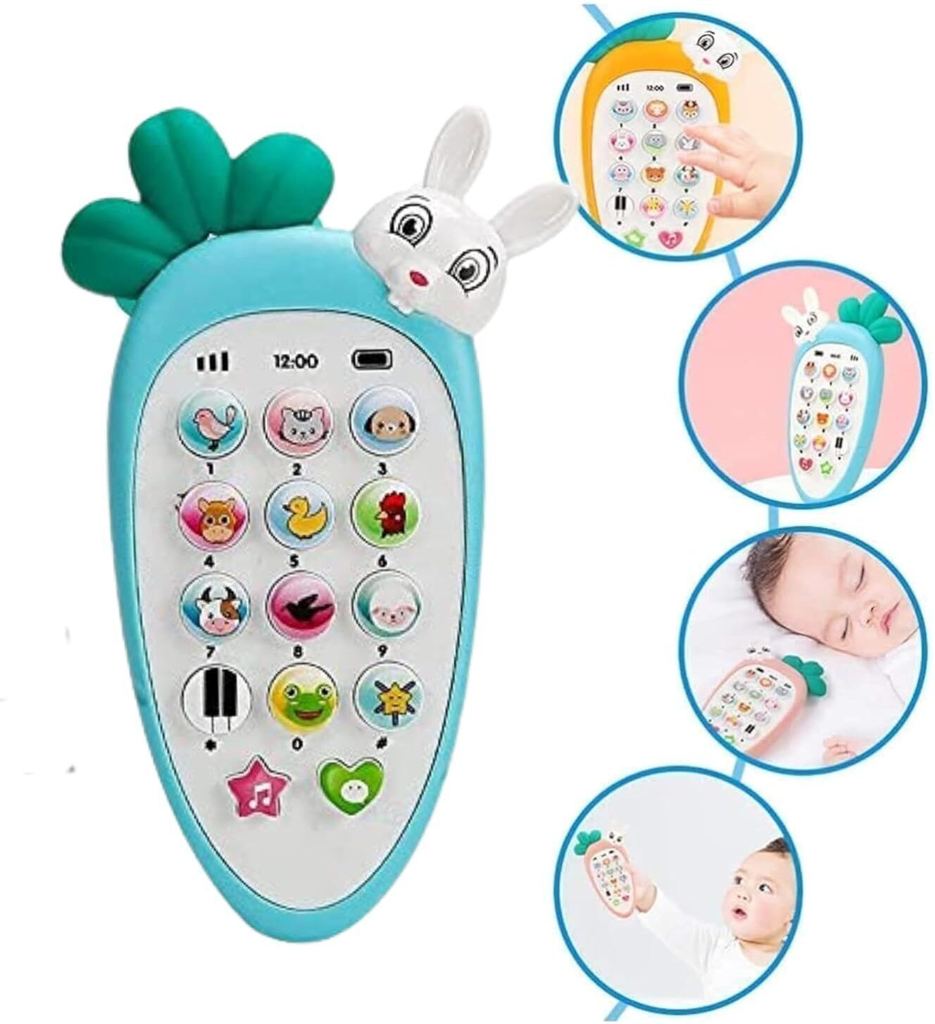 nkl Smart Kids Rabbit Phone, Musical Sound Toys, Best Gift For Kids_21-picture-31