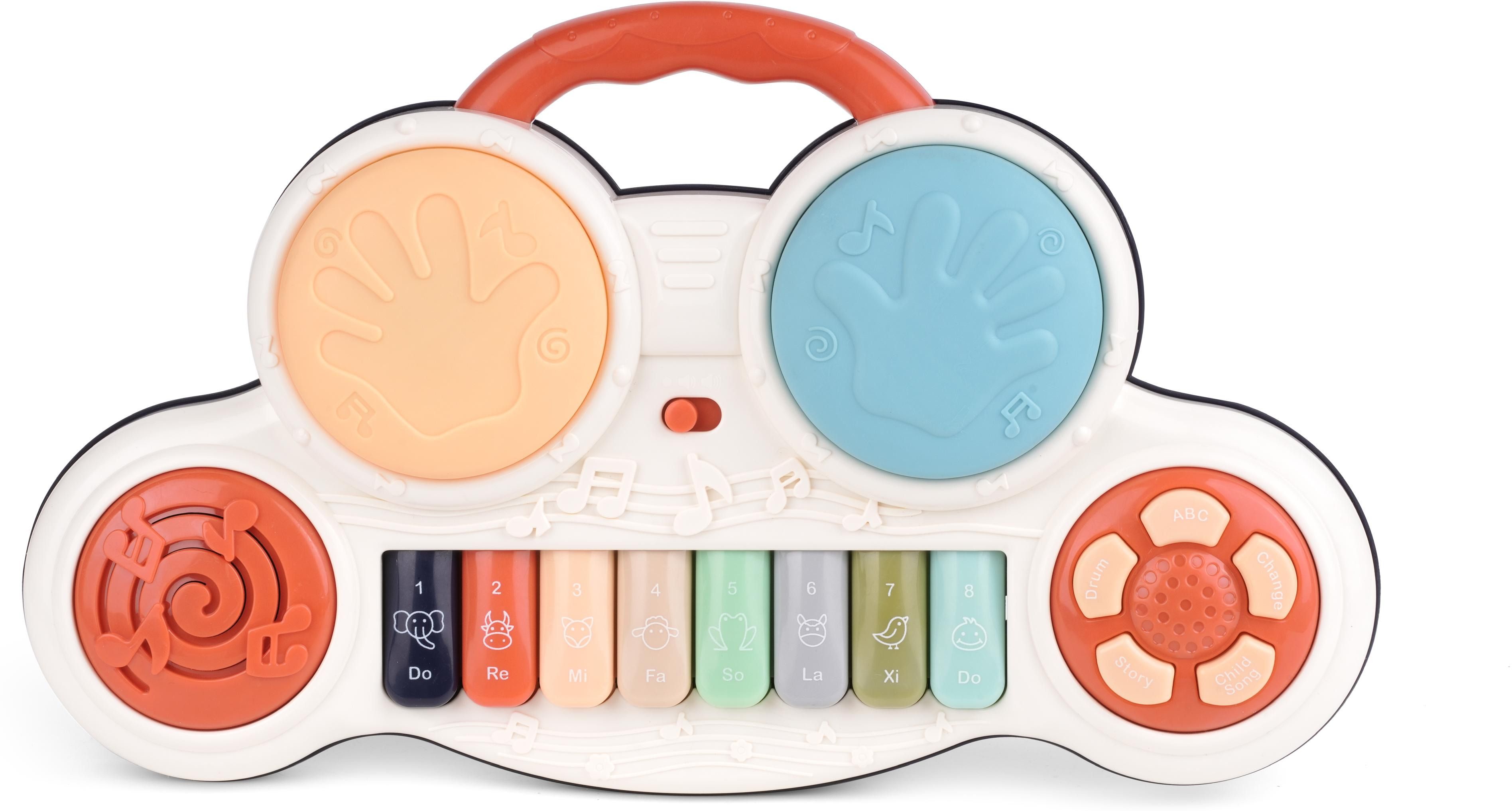 mulmaher Interactive Musical Piano & Drum Set for Toddlers-picture-46