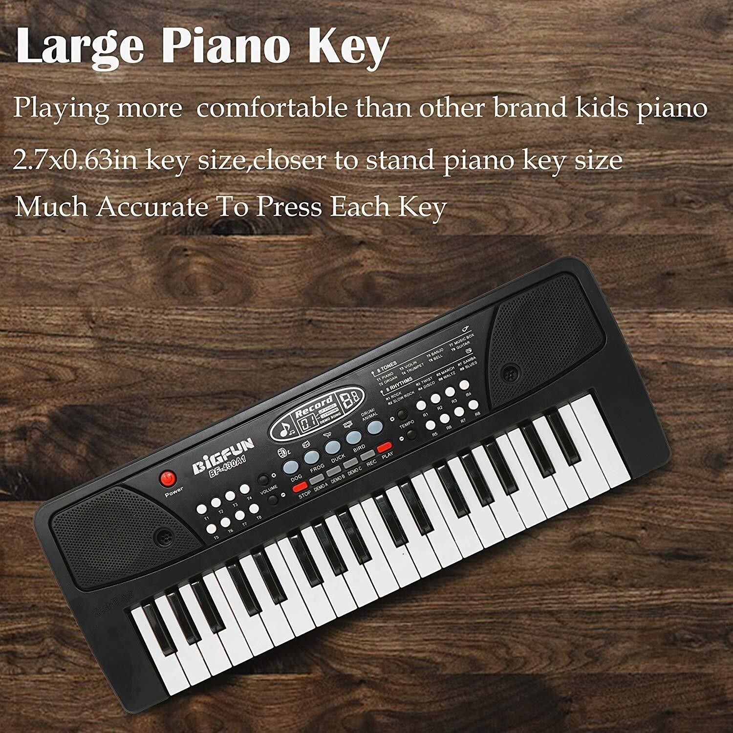 saleoff Kids Piano With 37 Keys Keyboard|Piano For Kids With Microphone24-picture-11