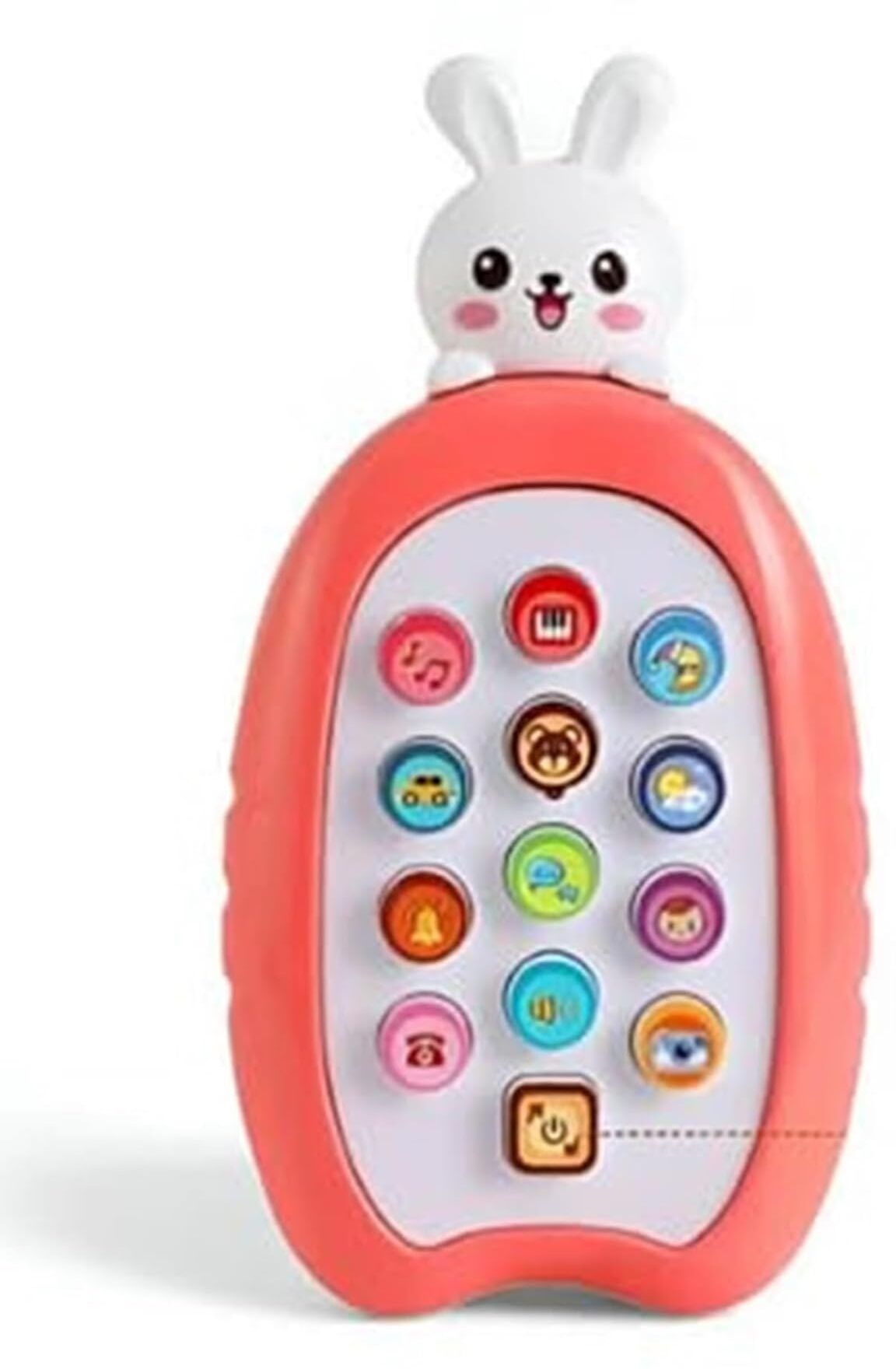 fratelli Cute Rabbit Mobile 12 Fun Sounds & Music Phone Toy for Kids, Toddlers with Music-picture-16