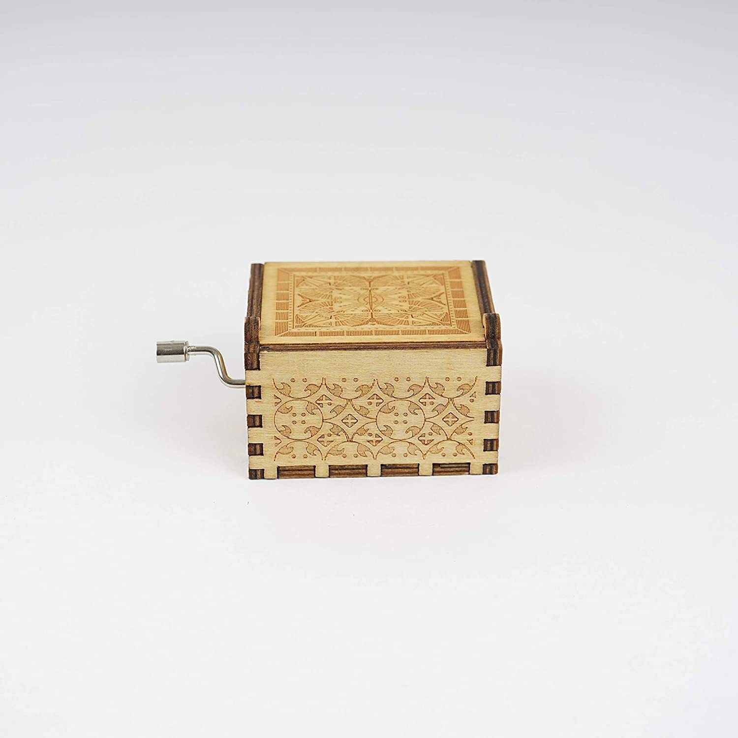 To My Mom Music Gift Box Hand Crank Music Box - Vintage Music Box Birthday Gift-image-36