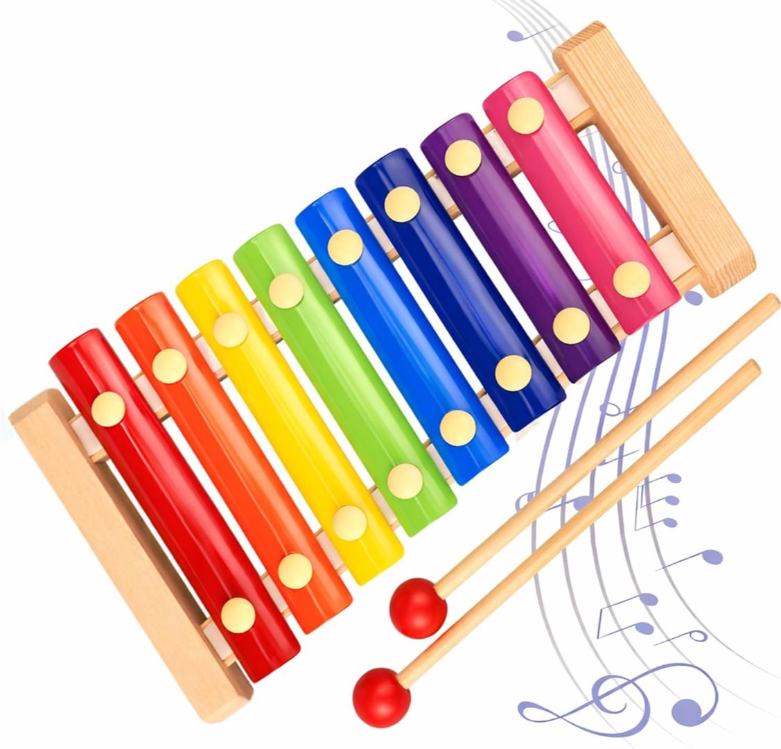 kydonest Wooden xylophone for kids 8node musical instrument xylophone for kids-picture-24