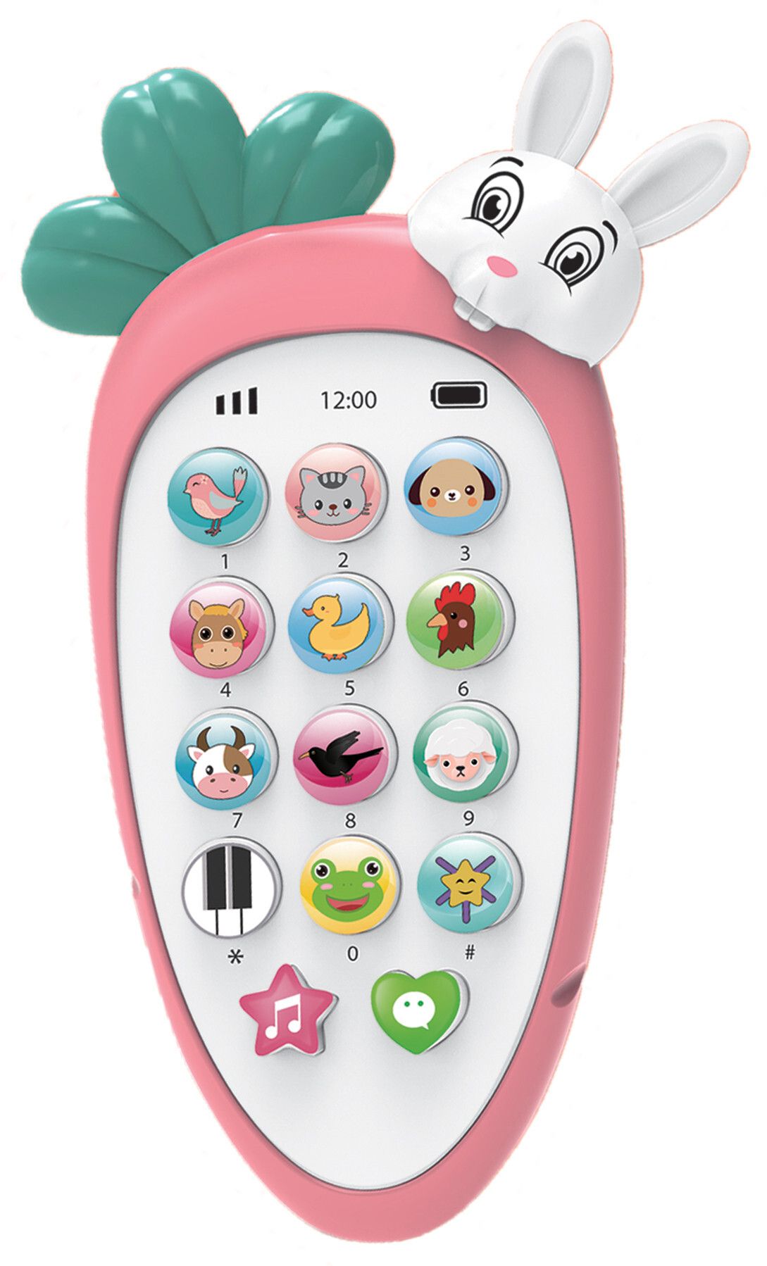 pluspoint Bunny Musical Mobile Phone - Pink-picture-10