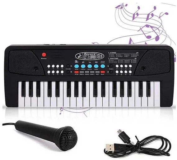 toys world 37 Key Piano Keyboard Toy with Mic and Power Option Recording-picture-18