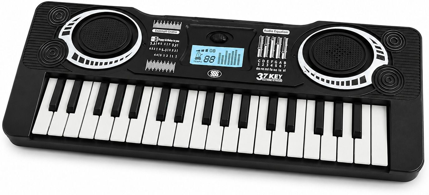 nhb 37 Keys Kids Electronic Keyboard Piano with 3 AA Batteries | Piano & Song Mode-picture-24