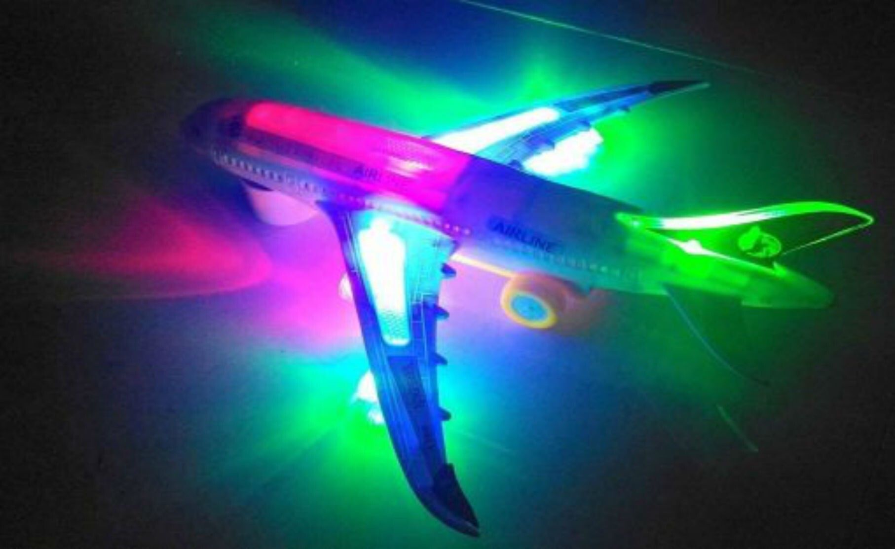 saleoff Musical AeroPlane Airbus Bump & Go Action Toy with Sound & Light-444-picture-25