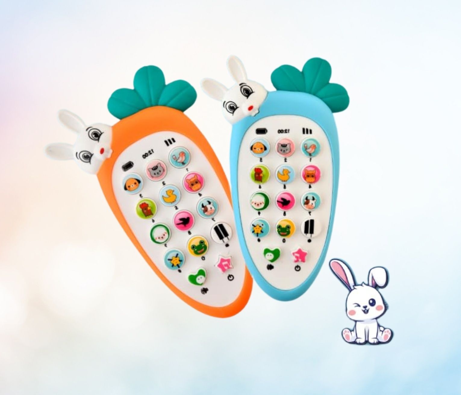 nkpr Smart Rabbit Phone Kids, Musical Sound Toys, Best Gift For Kids_NK218-picture-26