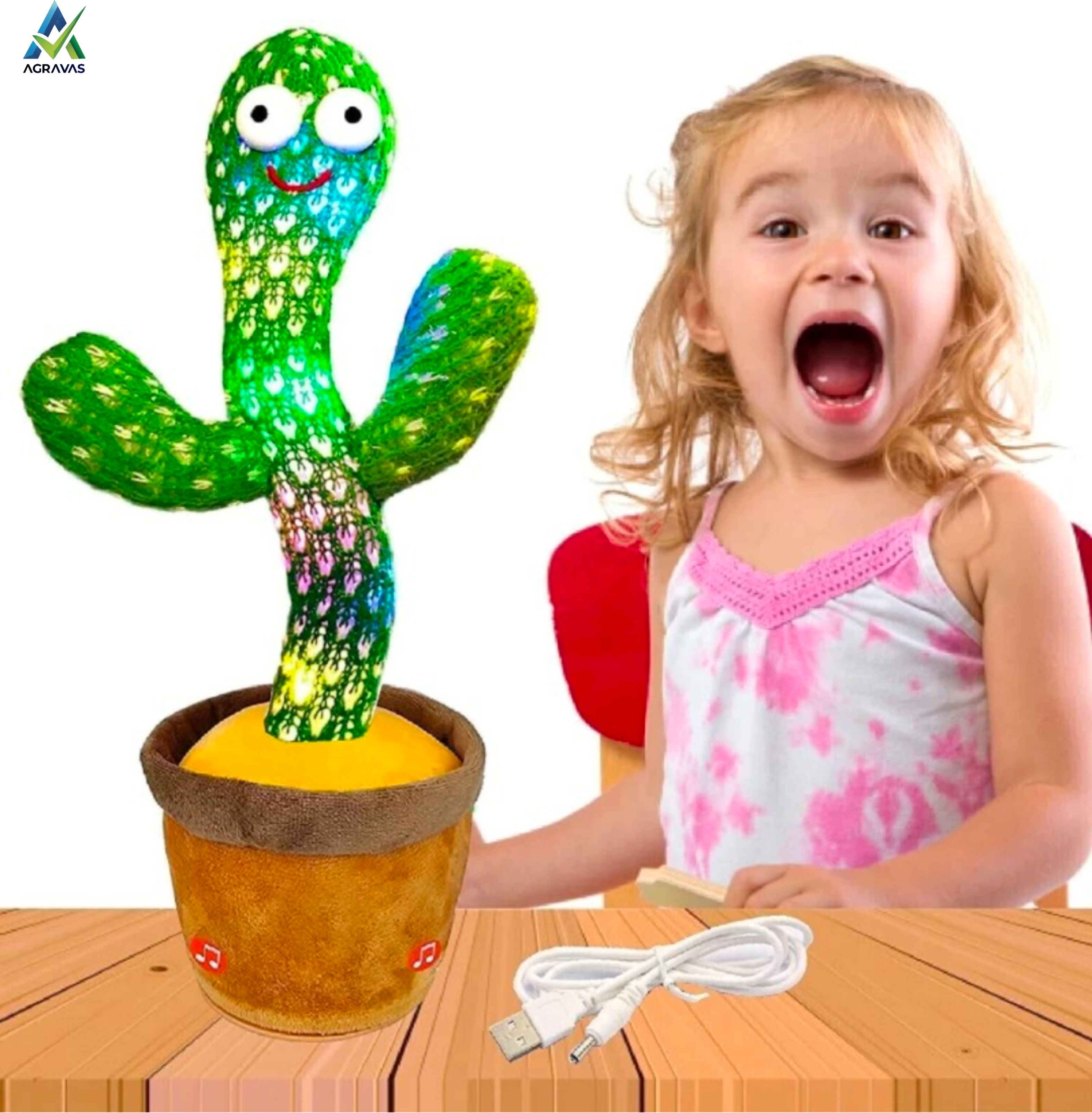 tapuji Dancing Cactus Talking Toy-picture-24