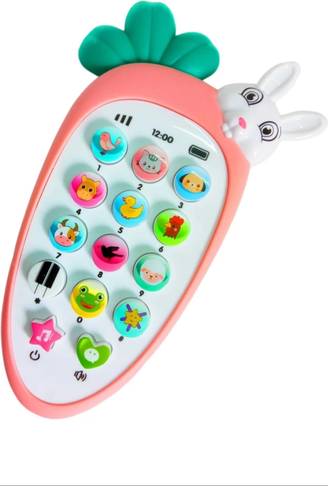 Rabbit Phone Mobile Smart Small cell Phone Toy Musical Toy light music-image-34